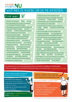 checklist kind